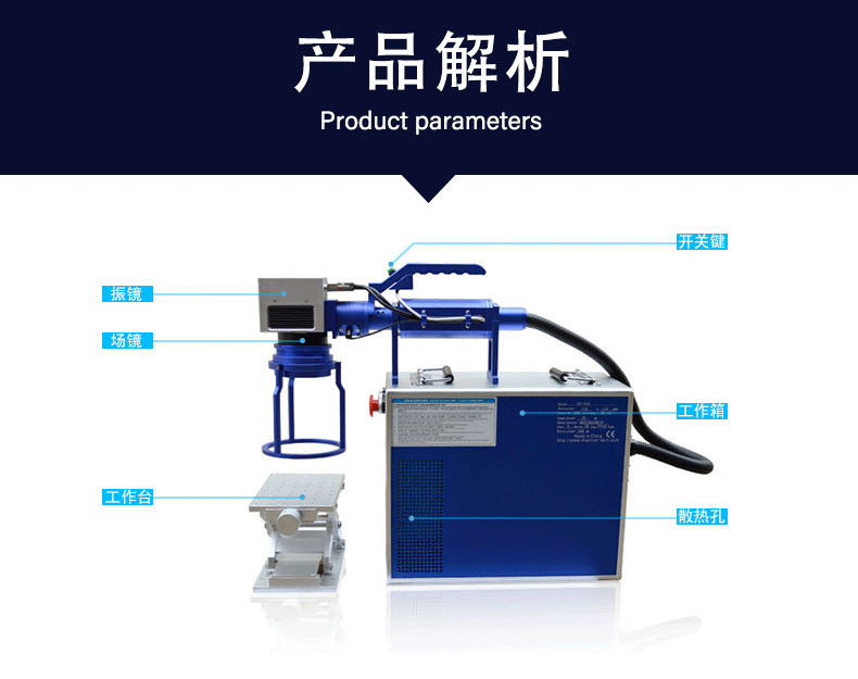 手持式激光打標機